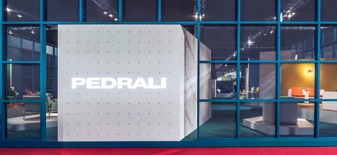 solid geometry, pedrali en el salone del mobile 2017